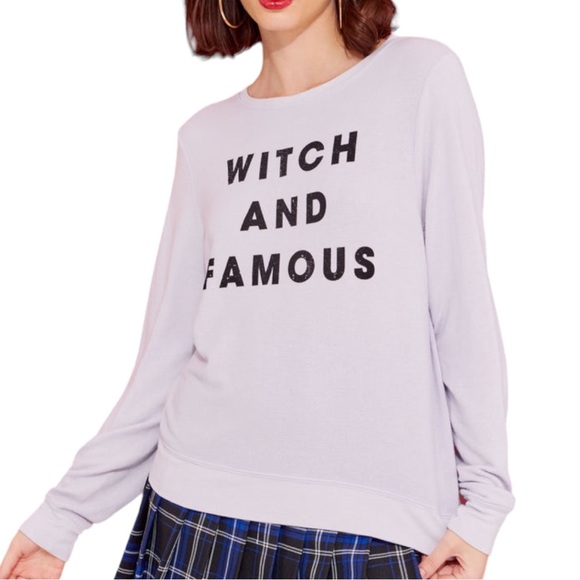 Wildfox Sweaters - NWT WILDFOX Witch and Famous Baggy Beach Jumper (SAMPLE)